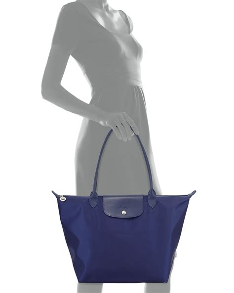 navy blue longchamp bag|longchamp toiletry bag in blue.